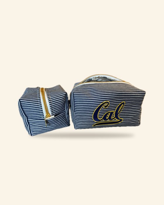 Cal Pinstripe Set — handmade by Jodi in Seattle
